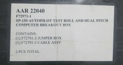 *PREOWNED* DEDIENNE AEROSPACE BREAKOUT JUMPER BOX + CABLE ASSY & WARRANTY!