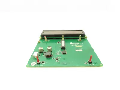 EnerSys X1060-06-WHFD-1 REV C Printed Circuit Board PCB LCD Display Push Button