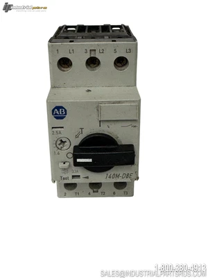 Used ALLEN-BRADLEY 140M-D8E-B25 Circuit Breakers Kentucky US | Industrial Parts R Us Inc. #1126435