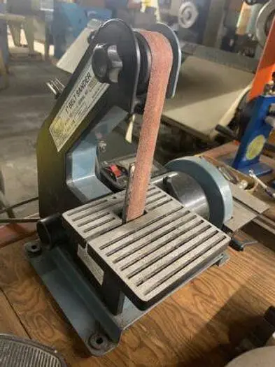 5954-590 1″ X 30″ Belt & 5″ Disc Sander 1/3HP Polish Grinder Sanding Machine