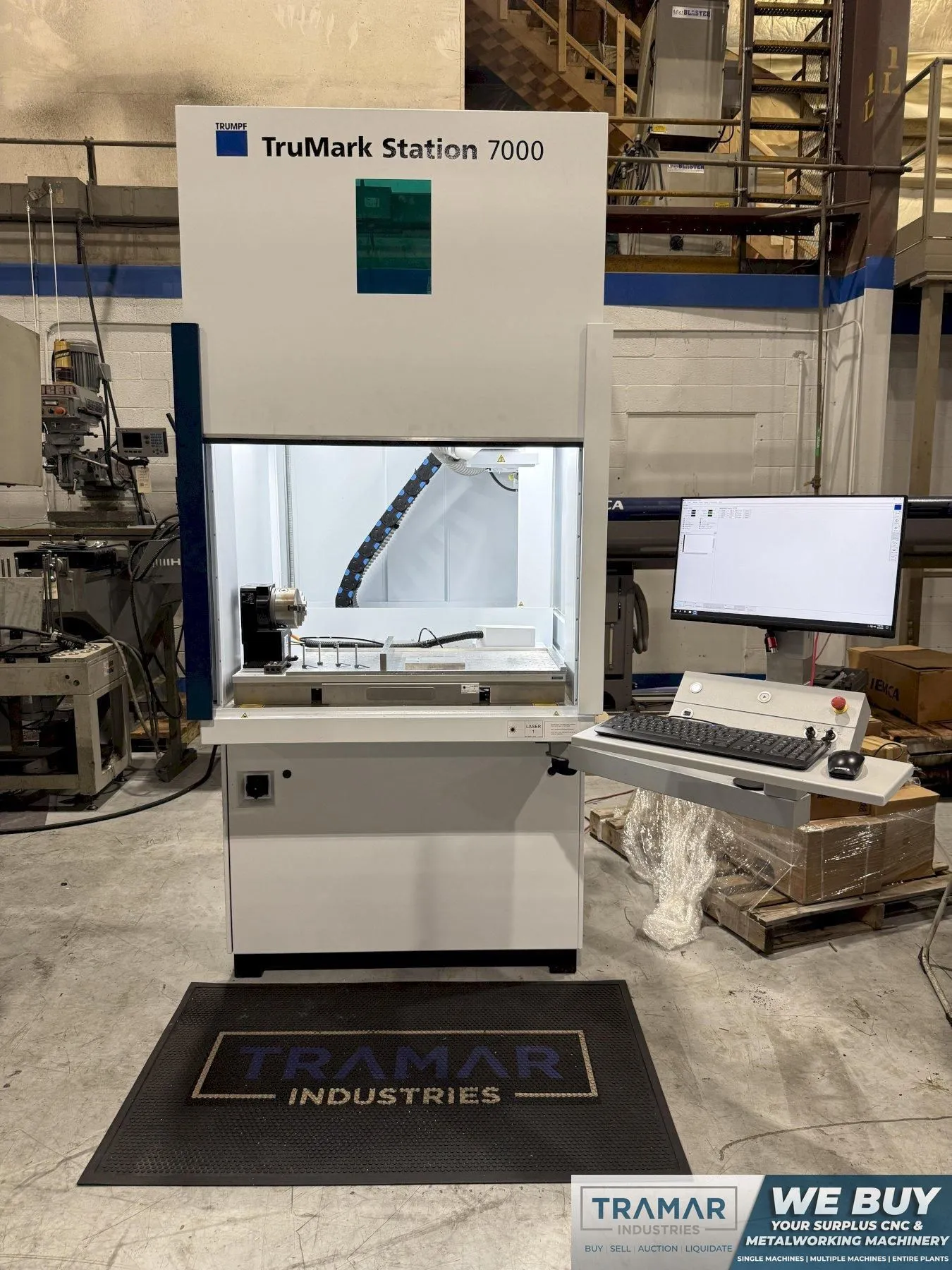 Used 2023 TRUMPF TRUMARK STATION 7000 Laser Markers Michigan US | Tramar Industries #1314588