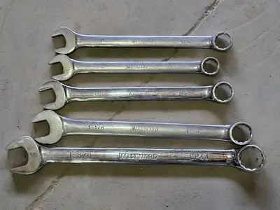 7/16" - 1-3/8" Combination Wrench Set (10pcs)