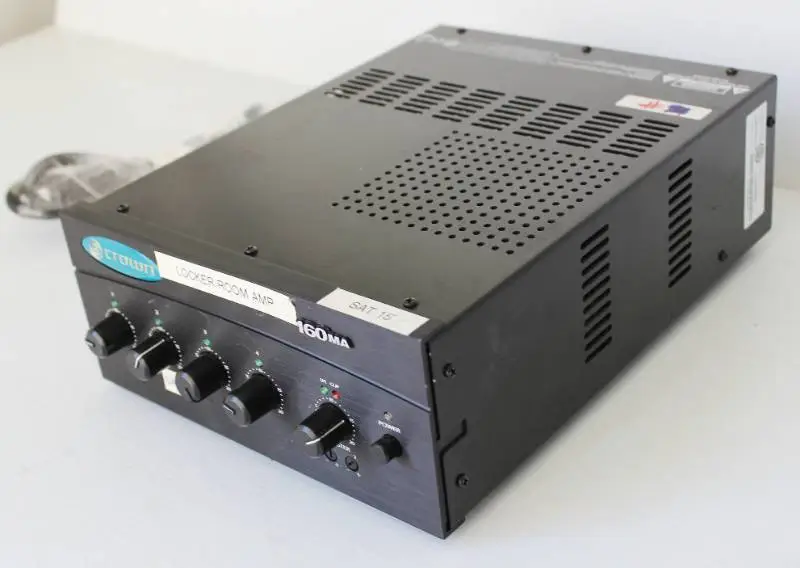 Crown 160MA Four-Channel 60-Watt Mixer Amplifier for Commercial Audio