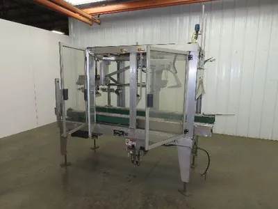 Wexxar WST-77 Automatic Case Sealer Top/Bottom Carton Box Taper 2" Tape 460V 3PH