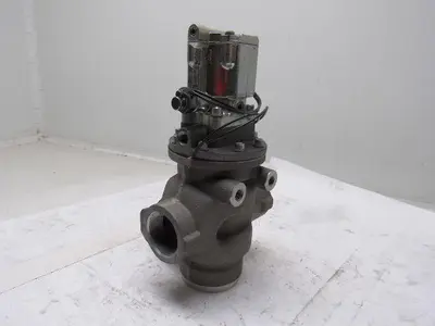 Schrader Bellows N3259300253 "N Series 1- 1/4" Hi-Flow Inline Poppet Valve