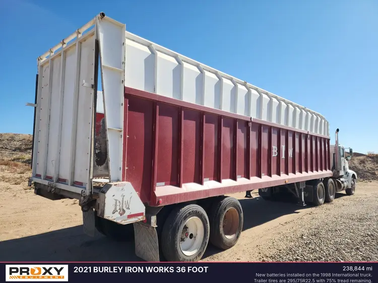 Used 2021 BURLEY IRON WORKS 36 FOOT Agricultural Trailers Idaho US | Proxy Equipment #1385283