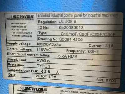 Used 2016 BOGE C15/16F/C20F/C25F/C30F Miscellaneous MRO Ohio US | HGR 24 #1427498