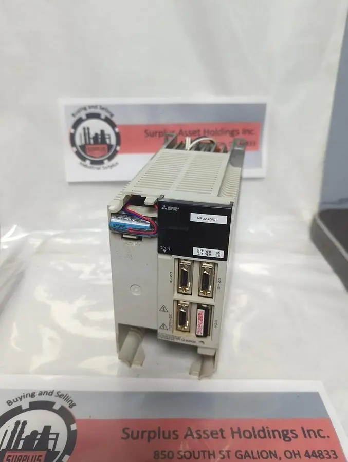 Used MITSUBISHI MR-J2-200CT Servo Drives Ohio US | Surplus Asset Holdings #1462631