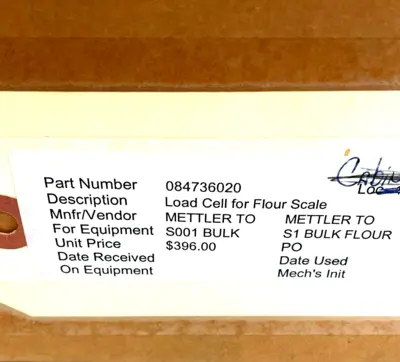 NEW METTLER TOLEDO 084736020 LOAD CELL