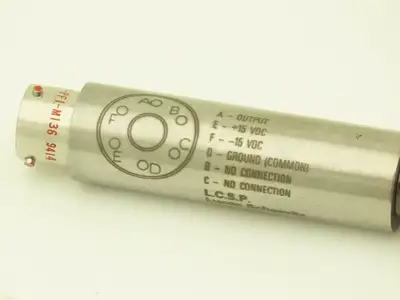 Lucas Schaevitz GCD-121-050 Linear Variable Differential Transformer 6-Pin 15VDC