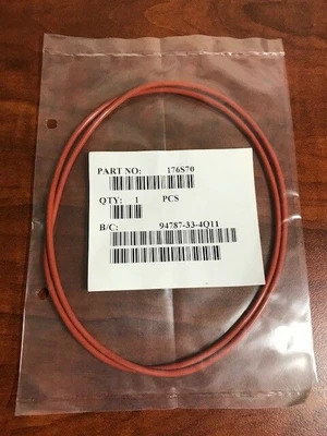 Lot of 6 McMASTER CARR SUPPLY O-RINGS PART NO. 176-S70