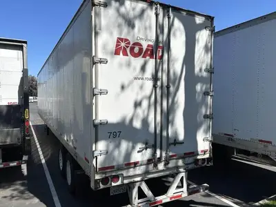 2001 Strick 48 ft Dry Van Trailer - Swing Door