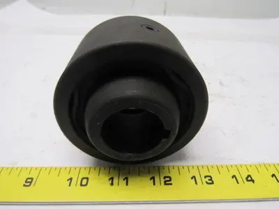 Sier-Bath Model 7/8 Continuous Sleeve Flexible Gear Coupling 1-1/4" Bore Used