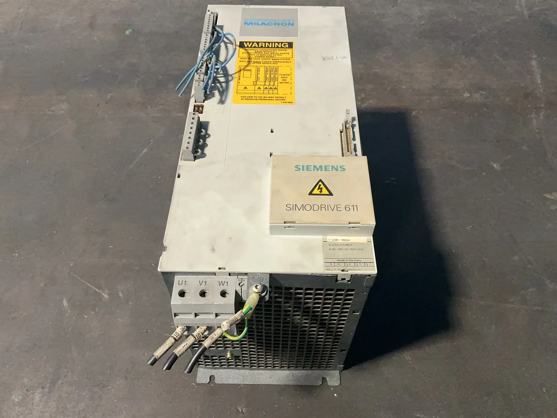 Used SIEMENS 6SN1145  1BA000CA0 Servo Drives Ohio US | HGR 24 #1355844
