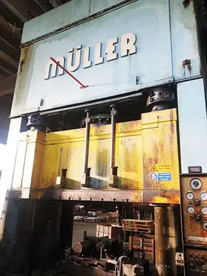 2500ton hydraulic press