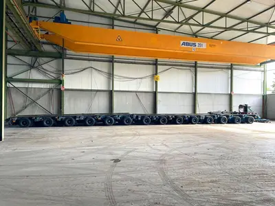 USED NICOLAS MODULAR TRAILER 400 TON
