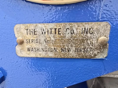 24" Wide X 108" L Witte Fluid Bed Dryer / Classifier With Cyclone