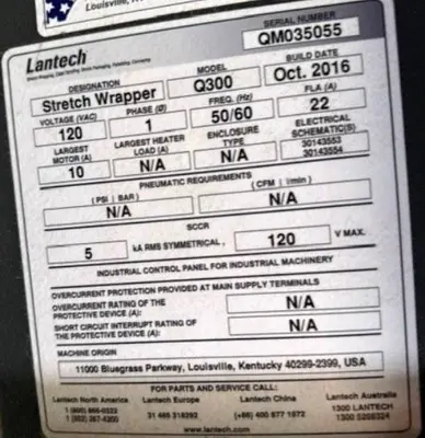 Used 2016 NOT PROVIDED Q300 Pallet Wrappers Illinois US | BLUMBERG MACHINERY COMPANY #1548887
