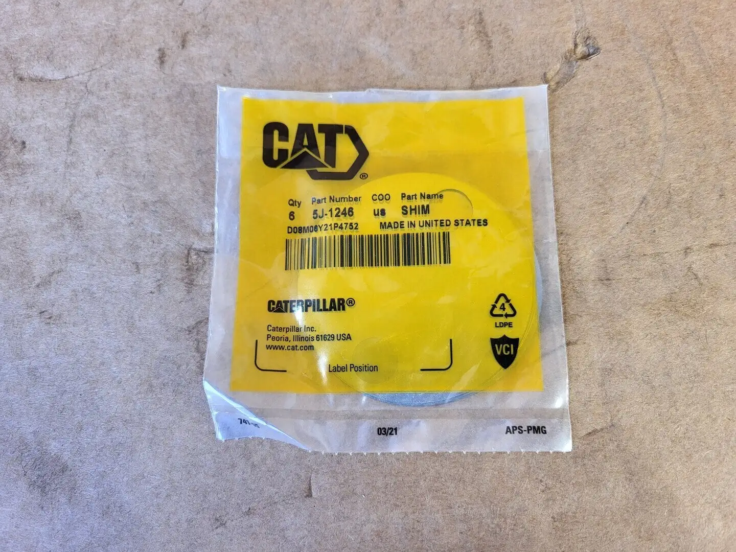 NEW CATERPILLAR 5J-1246