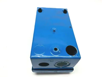 Q02L30S | Square D  Blue Enclosure Load Center w/ 2x 10A Amp Circuit Breakers - Used