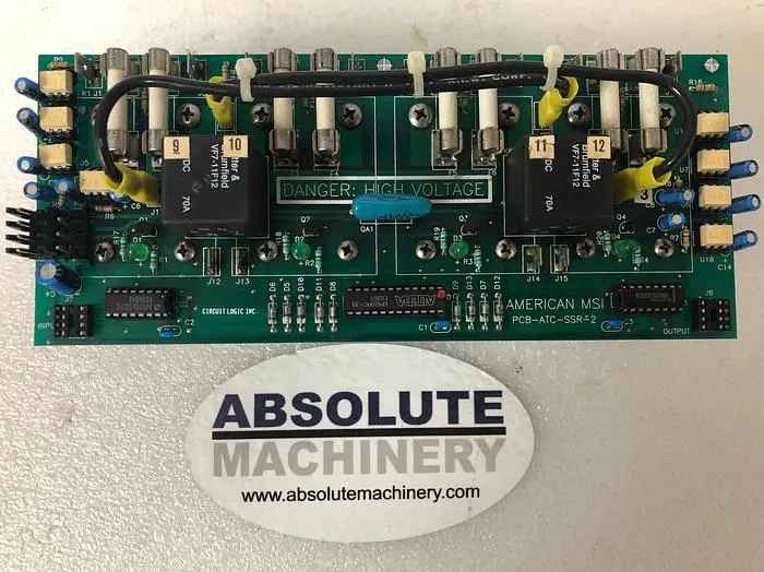 Used AMERICAN MSI CORP. _UNKNOWN_ AC Drive Control Module | Absolute Machinery #541478