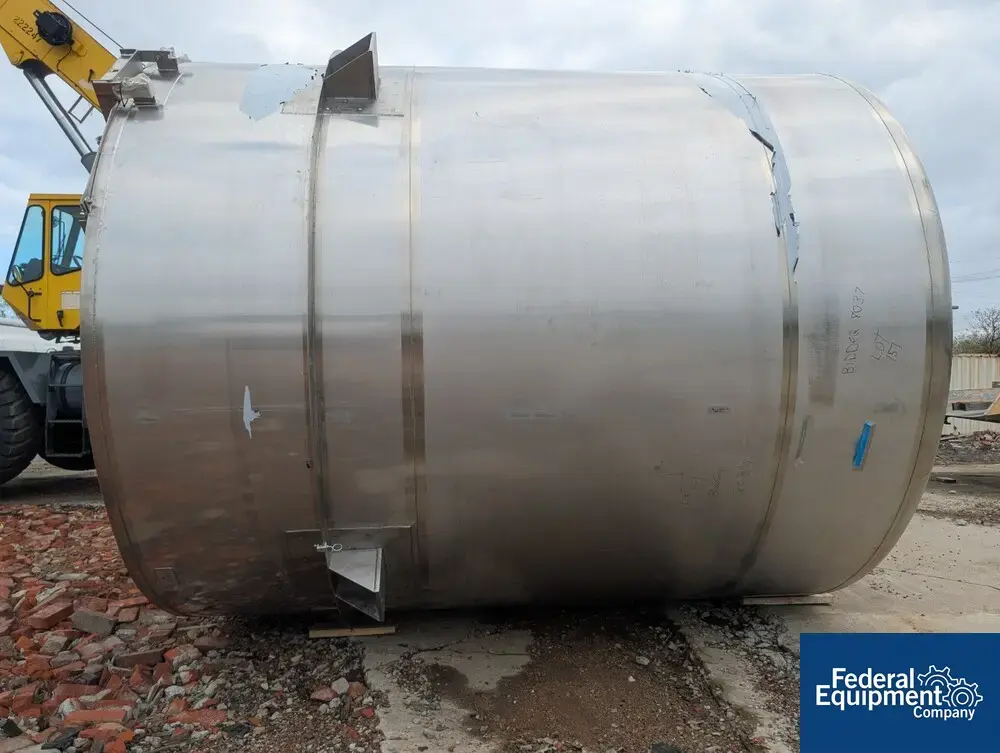 USED ICCNW 6,800 Gal ICCNW Mix Tank, 304 S/S, 5 HP