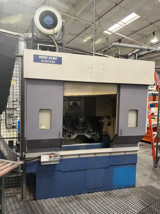 Used 2002 MORI SEIKI AFM-2400 Horizontal Table Type Boring Mills California US | Machinery Network #74495