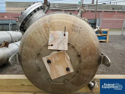 USED FourInox, Inc. 1,500 Gal Fourinox Reactor, 316 S/S, 100/100#