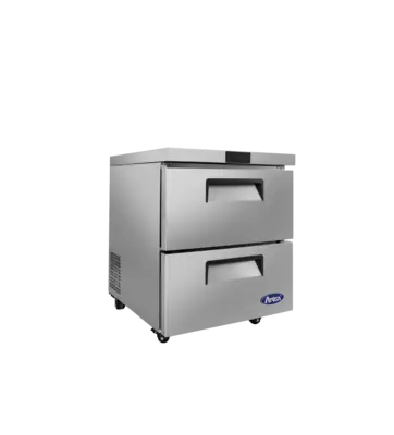 New | in-Stock Atosa New Atosa MGF8420GR 27'' Two-Drawer Undercounter Freezer Undercounter Freezers Illinois US | Falcon Restaurant Supply #1375533