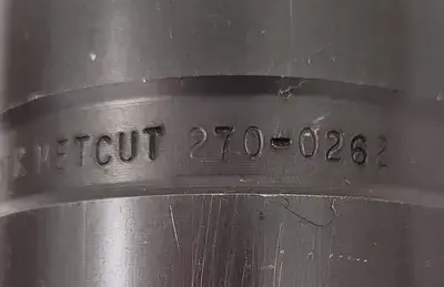 USED KENNAMETAL METCUT 270-0262