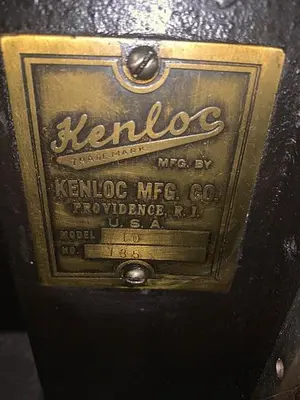0347-385 Kenloc Model 10 Straight Line Engine Turning Machine
