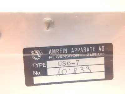 New | in-Stock AMREIN APPARATE AG _UNKNOWN_ Misc Industrial Equipment | Maverick Industrial Sales #1109338
