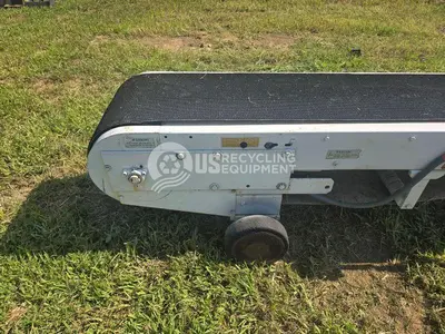 Used HYTROL 16 INCH X 32 FOOT RUBBER BELT HORIZONTAL CONVEYOR Conveyors Nebraska US | US Recycling Equipment #1314615