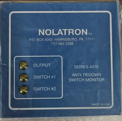 Nolatron Series 4470 Anti-Tiedown Switch Monitor Loc3B23