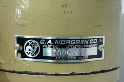 USED NORGREN ZOO2A VALVE
