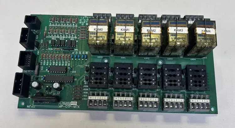 Used MORI SEIKI AP-DTP-MTX Circuit Boards Ohio US | Surplus Asset Holdings #1236125