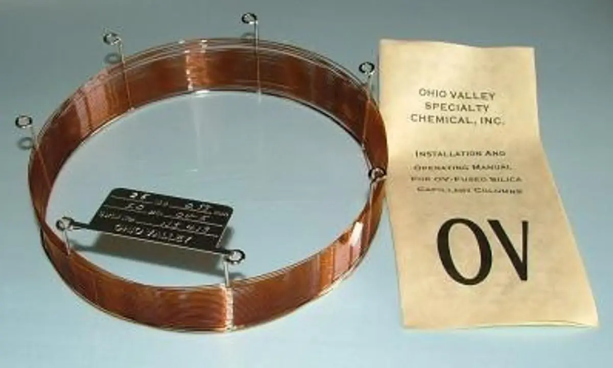 QTY. 1. OV-FUSED SILICA CAPILLARY COLUMNS OV 25MX ...
