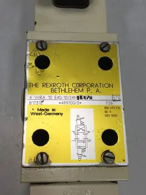 USED REXROTH 4WRA10E401024N9K4M