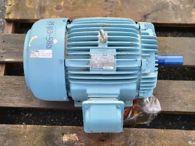 15 hp, 230/460 volts, 3525 rpm, 254T Electric Motor