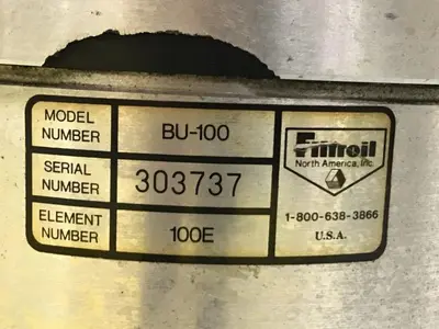 USED FILTROIL BU-100