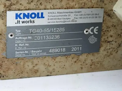 Knoll TG40-55/15285 Immersion Coolant Oil Pump 1.5 KW 460V 3 PH