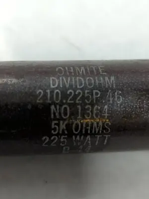 Used OHMITE 1364 Miscellaneous Equipment (Electrical & Power) Ohio US | Surplus Asset Holdings #1209233