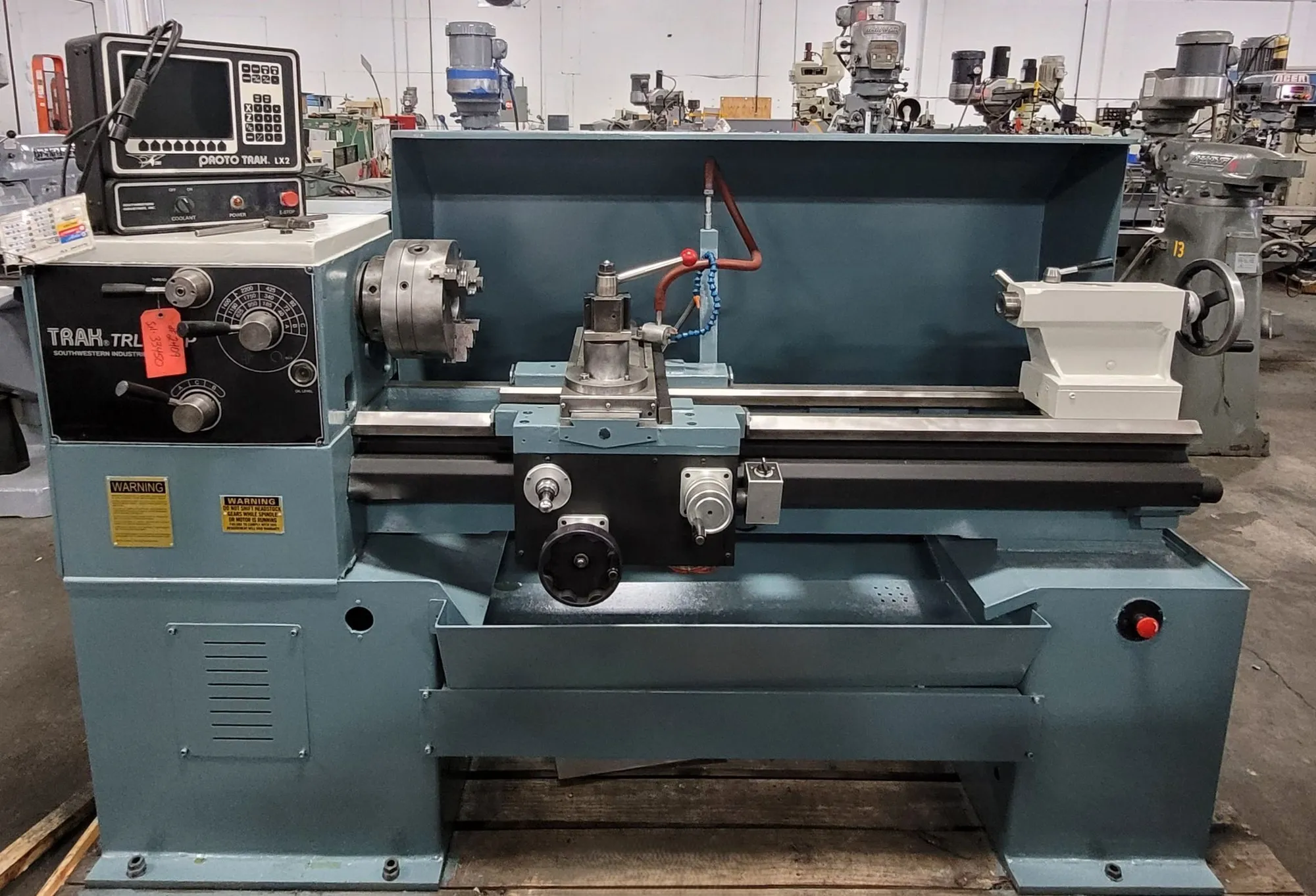 Used SOUTHWESTERN INDUSTRIES TRAK TRL 1745P CNC Lathes Kentucky US | Machinery Central #1137369