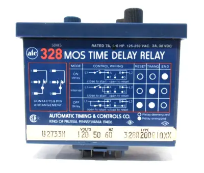 USED AUTOMATIC TIMING CONTROLS 328A200Q10XX