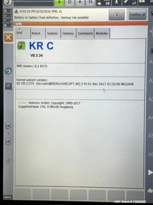 Used KUKA RP KR 6 R700 Robots Illinois US | Aaron Equipment #1300273