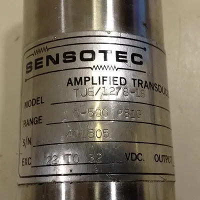 USED SENSOTEC TJE/1278-18