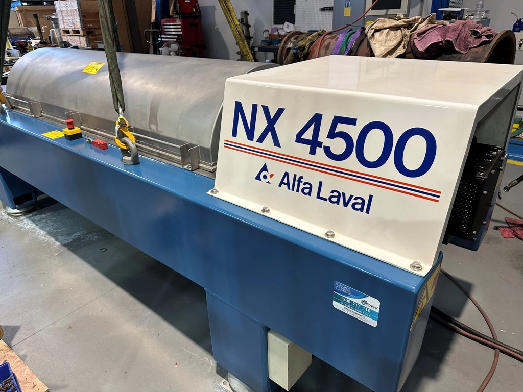 Alfa-Laval AVNX 4555 decanter centrifuge, 316SS.