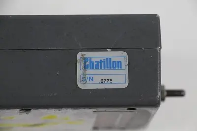 CHATILLON DFI 10 DIGITAL FORCE GAUGE PUSH PULL TESTER 10 LBF X 0.01 LBF