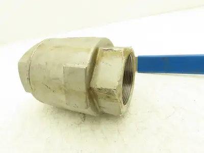 Ohio Valve Company 266FT 2" Stainless Steel Ball Valve 1500WOG Locking