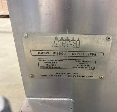 USED 2019 ACASI MACHINERY INC. GI3300